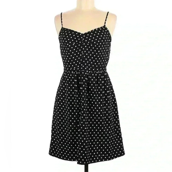 J. Crew Polka Dot Seaside Cami Dress size 8 - Picture 1 of 6